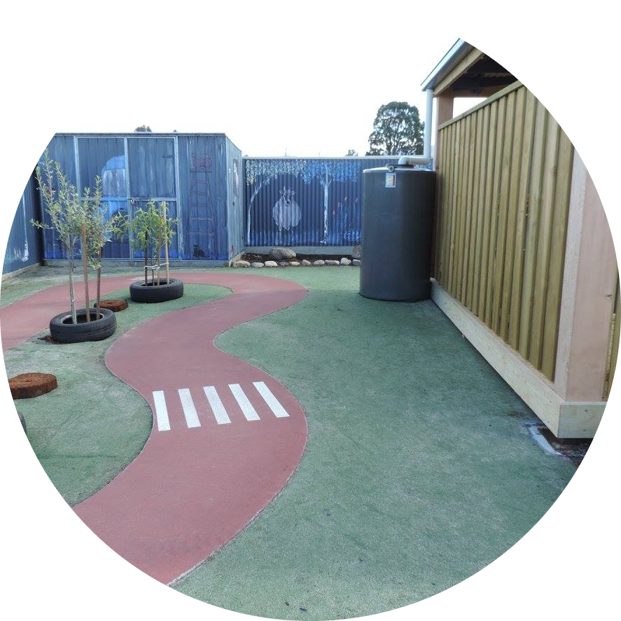 Brighton Childcare Centre outdoor play-area